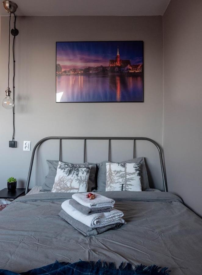 Modern Studio In The City Center Of Wroclaw! Buitenkant foto